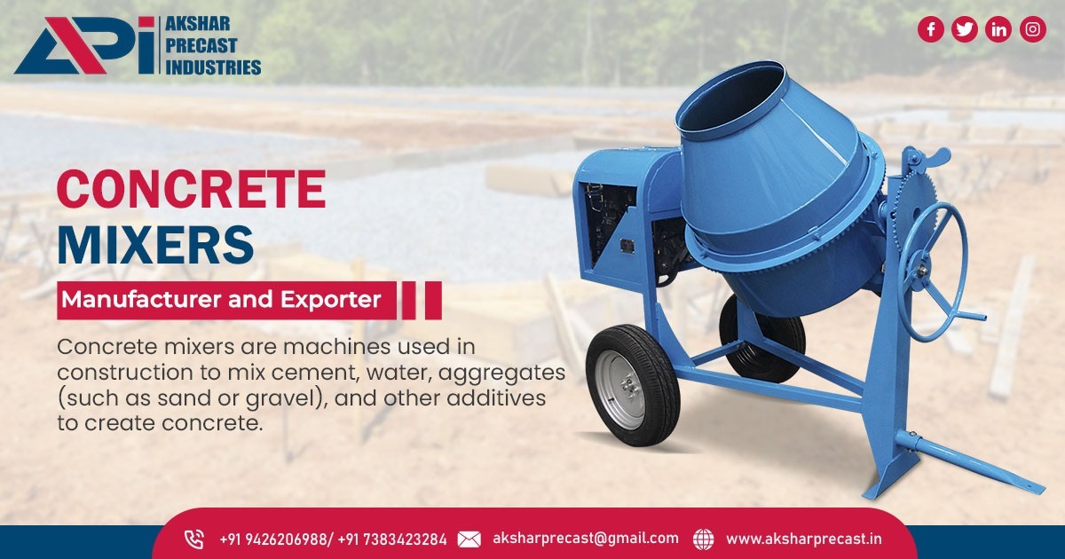 Supplier of Concrete Mixers in Jharkhand