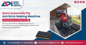 Semi Automatic Fly Ash Brick Making Machine in Jharkhand