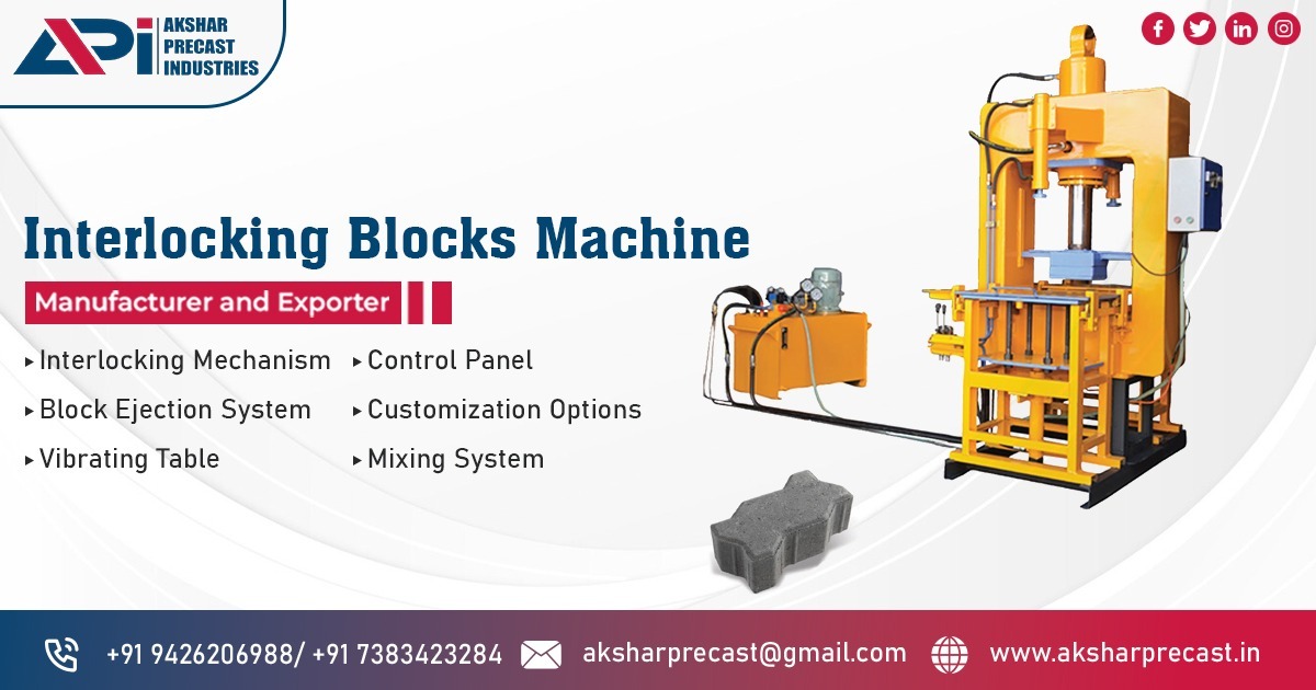 Interlocking Block Machine Supplier in Gujarat
