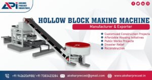 Supplier of Hollow Block Making Machine in Gujarat