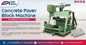 Concrete Paver Block Making Machine in Rajasthan