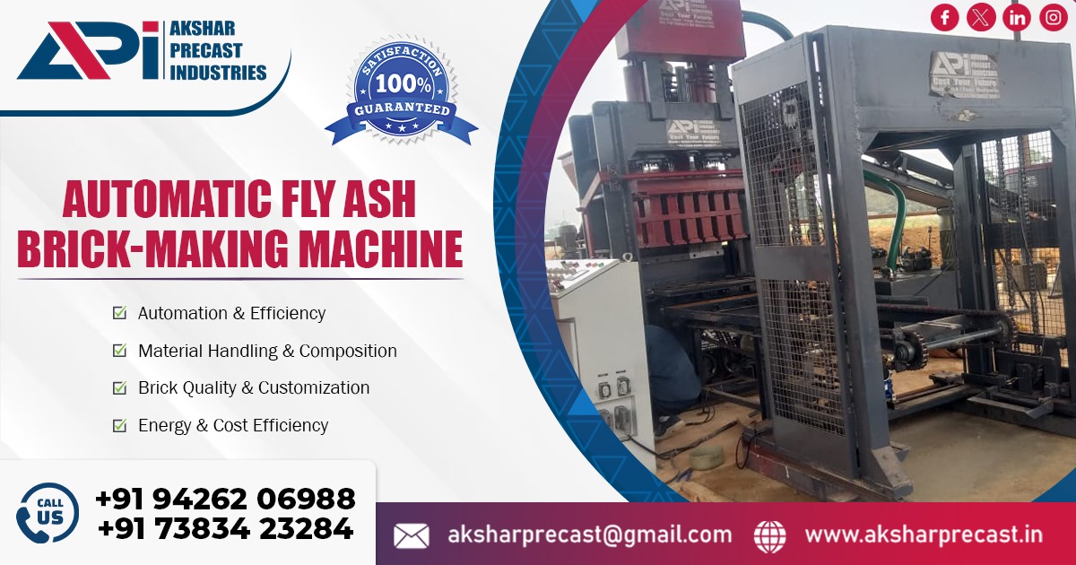 Supplier of Automatic Fly Ash Brick Making Machine in Odisha