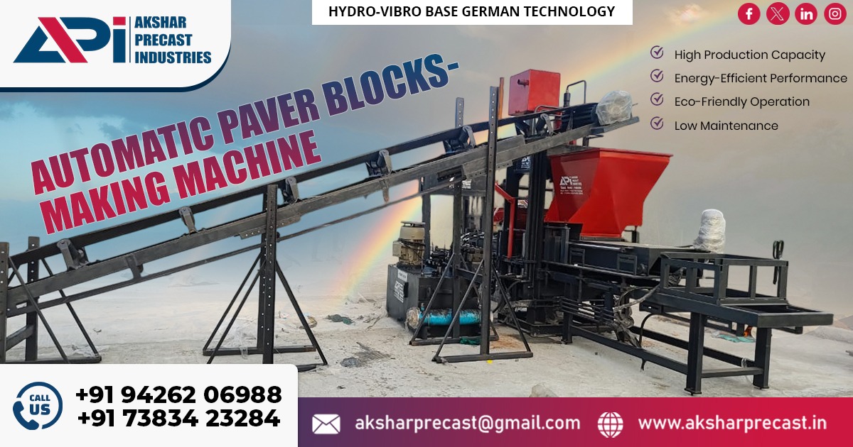 Automatic Paver Blocks-Making Machine in Assam