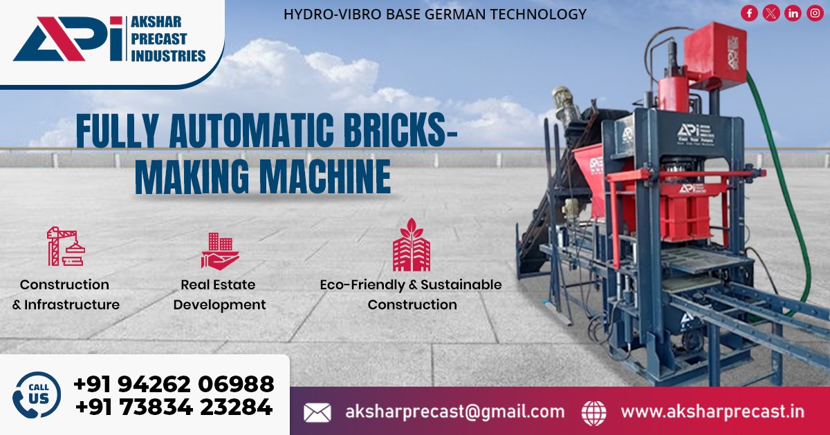 Fully Automatic Fly Ash Brick Making Machine Supplier in Punjab