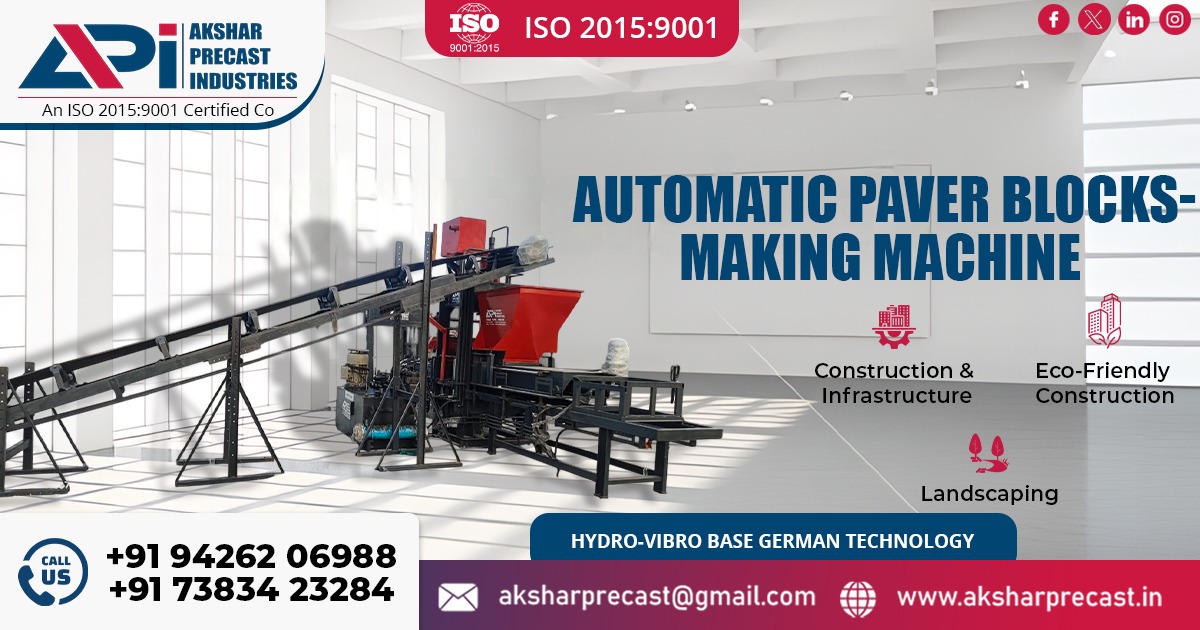 Automatic Paver Blocks Making Machine in Bihar